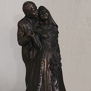 Austin Vintage Cold Cast Bronze Sculpture "The Wedding" Not Signed